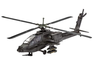 Alternative view of Revell AH-64A Apache 1:100