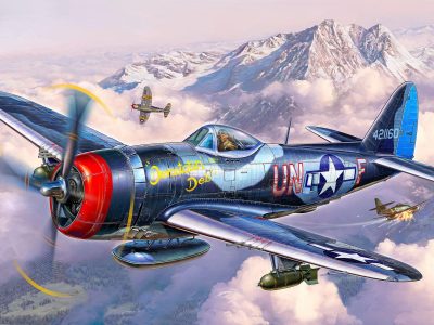 Alternative view of Revell P-47M Thunderbolt  1:72