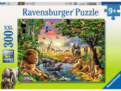 PUZZLE RAVENSBURGER 300 DIVJE ŽIVALI PRI VODI