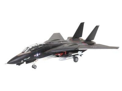 Alternative view of Revell Model Set F-14A Black Tomcat 1:144