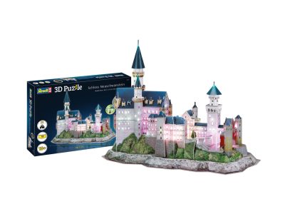 Revell 3D Puzzle Grad Neuschwanstein Multicolor LED - Image 4