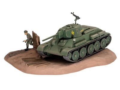 Alternative view of Revell T-34/76 Modell 1940 1:76