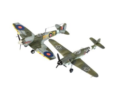 Alternative view of Revell Combat Set Messerschmitt Bf109G-10 & Spitfire Mk.V 1:72