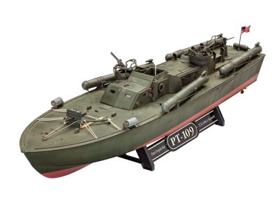 Alternative view of Revell Patrol Torpedo Boat PT-109 1:72