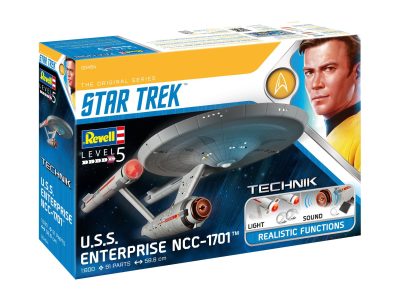 Revell USS Enterprise NCC-1701 Star Trek 1:600 Technik