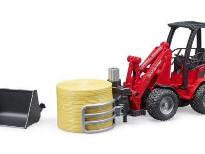 BRUDER 2192 BAGER MINI Z DODATKOM ZA BALE SCHÄFER 1:16