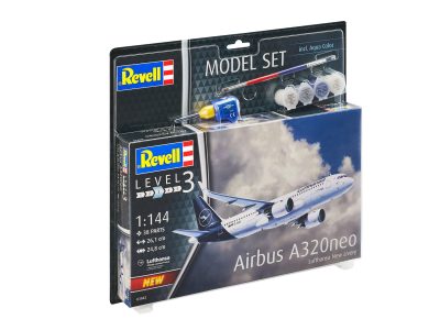 Revell Model Set Airbus A320 Neo Lufthansa New Livery 1:144