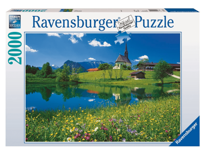 PUZZLE RAVENSBURGER 2000 CERKEV NA BAVARSKEM