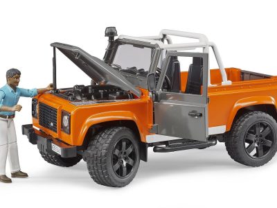 BRUDER 2591 LAND ROVER DEFENDER PICK UP 1:16 - Image 2