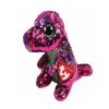 TY FLIPPABLES ROZA IN ZELEN DINOZAVER Z BLEŠČICAMI STOMPY 15CM