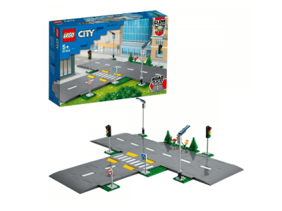 Alternative view of LEGO 60304 CITY CESTNO KRIŽIŠČE Z ZNAKI IN SEMAFORJI