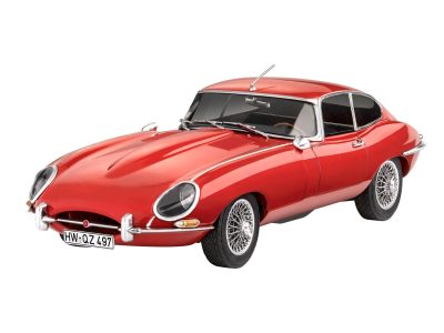 Alternative view of Revell Jaguar E-Type Coupe 1:24