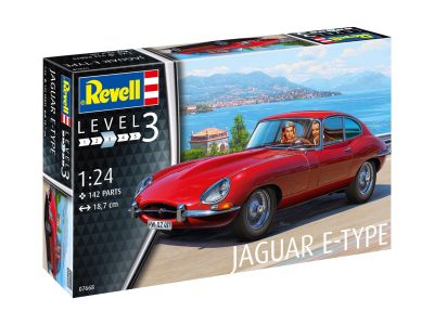 Revell Jaguar E-Type Coupe 1:24