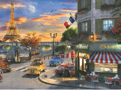 Alternative view of PUZZLE RAVENSBURGER 2000 PARIZ