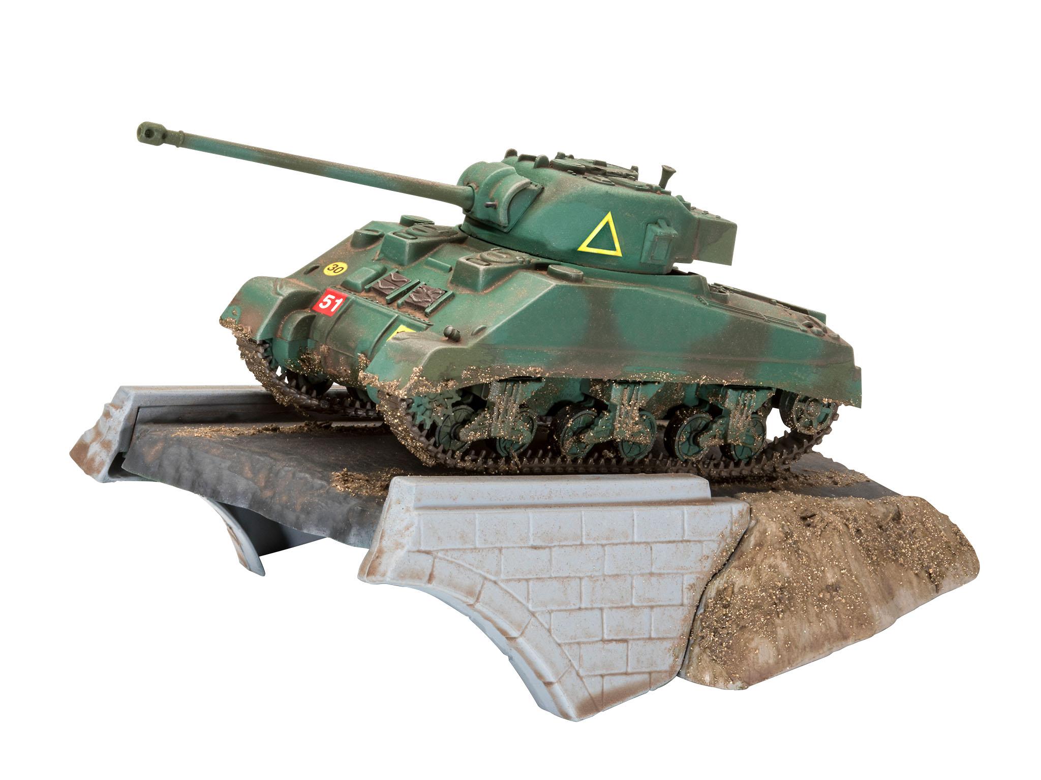 Revell First Diorama Set Sherman Firefly 03299 1:76 - Image 2