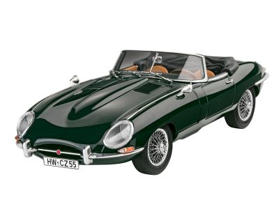 Alternative view of Revell Jaguar E-Type Roadster 1:24