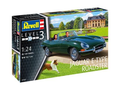 Revell Jaguar E-Type Roadster 1:24