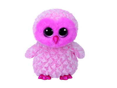 TY PLIŠ SOVA BEANIE BOOS TWIGGY 15CM VELIKE OČI