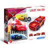 PUZZLE CLEMENTONI 104 + 3D MODEL AVTOMOBILI - CARS