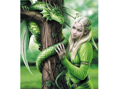 PUZZLE CLEMENTONI 1000 ANNE STOKES KINDRED SPIRITS - Image 2