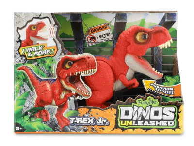DINOZAVER T-REX JUNIOR HODI + ZVOK DINOS UNLEASHED