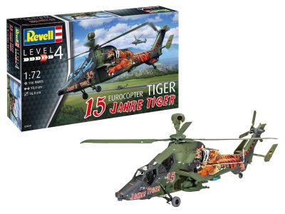 Alternative view of Revell Model Set Eurocopter Tiger 15 Jahre Tiger 1:72