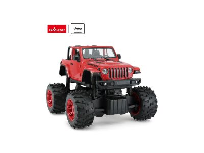 Alternative view of RASTAR RC JEEP WRANGLER BIG FOOT 1:14