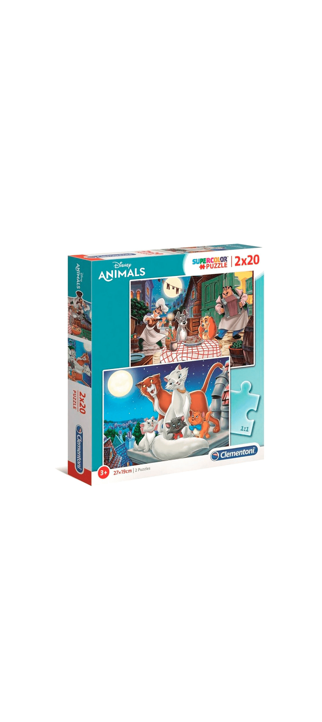 PUZZLE CLEMENTONI 2X20 DISNEY ŽIVALI – PikPok Bled | Igrače, darila ...