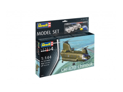 Alternative view of Revell Model Set CH-47 Chinook 1:144