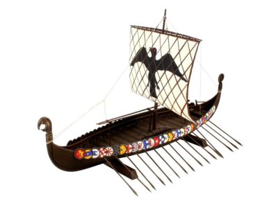Alternative view of Revell Model Set Viking Ship 1:50