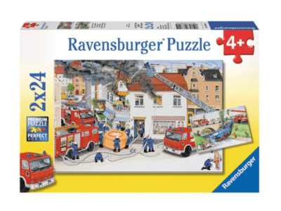 PUZZLE RAVENSBURGER 2X24 Z GASILCI