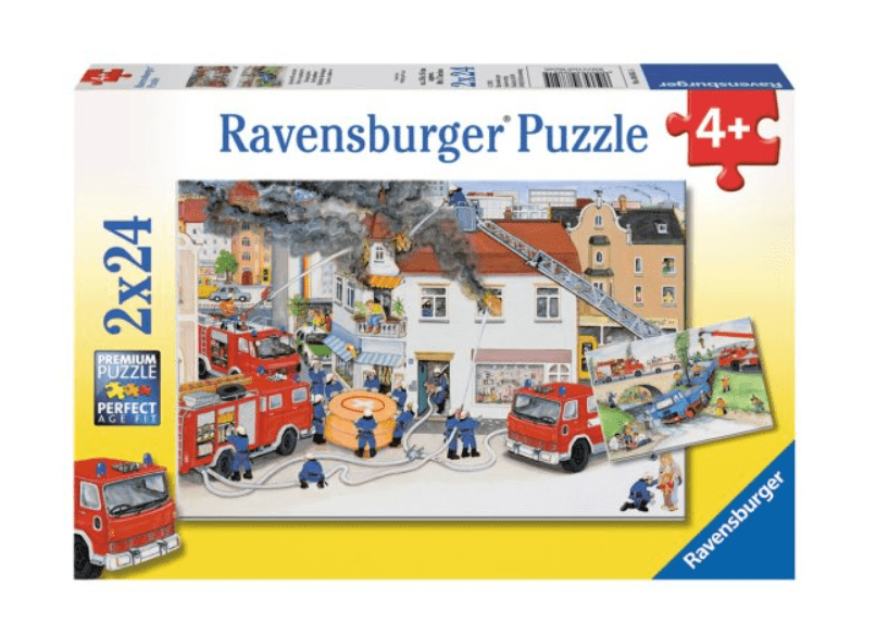 PUZZLE RAVENSBURGER 2X24 Z GASILCI – PikPok Bled | Igrače, darila ...