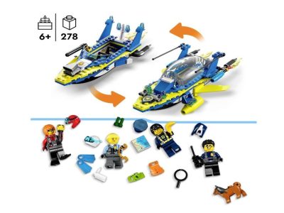 Alternative view of LEGO 60355 CITY DETEKTIVSKE MISIJE VODNE POLICIJE