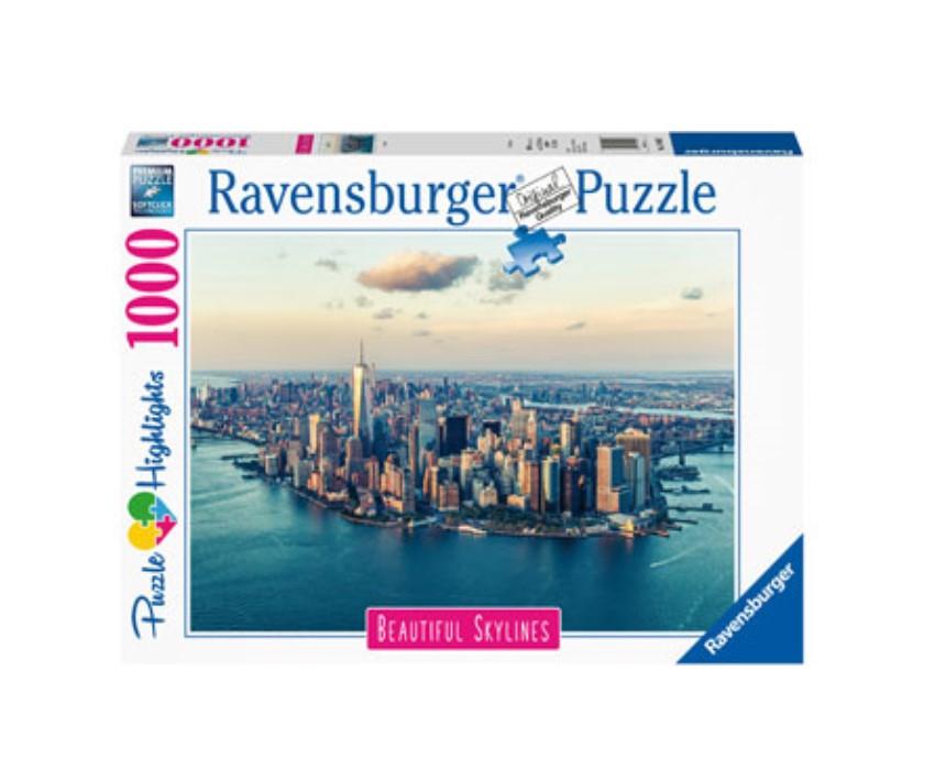 PUZZLE RAVENSBURGER 1000 NEW YORK – PikPok Bled | Igrače, darila, papirnica