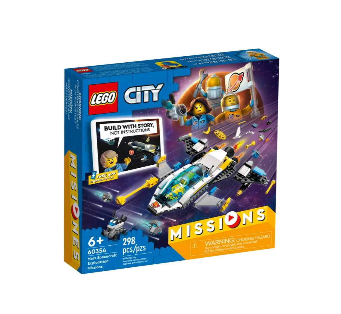 LEGO 60354 CITY RAZISKOVALNA ODPRAVA NA MARSU