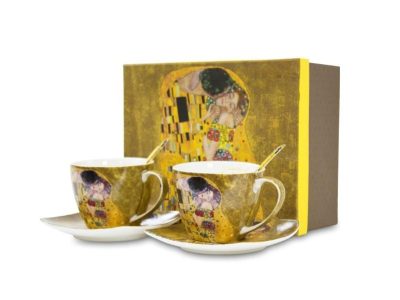 SET 2 SKODELICI ZLATI KLIMT