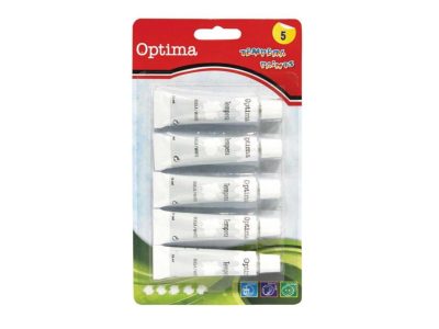 OPTIMA TEMPERA BARVICE BELA 100005