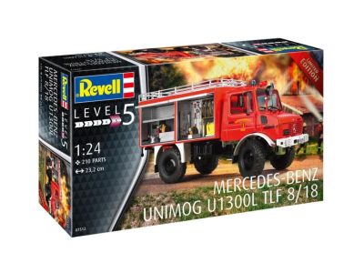 Revell Mercedes Benz Unimog U 1300 L TLF 1:24
