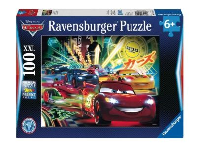 PUZZLE RAVENSBURGER 100 AVTOMOBILI NEON - CARS