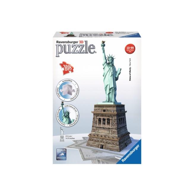 PUZZLE RAVENSBURGER 108 3D KIP SVOBODE