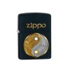 ZIPPO VŽIGALNIK 60.003.065 ABSTRACT YING YANG, BLACK MATE
