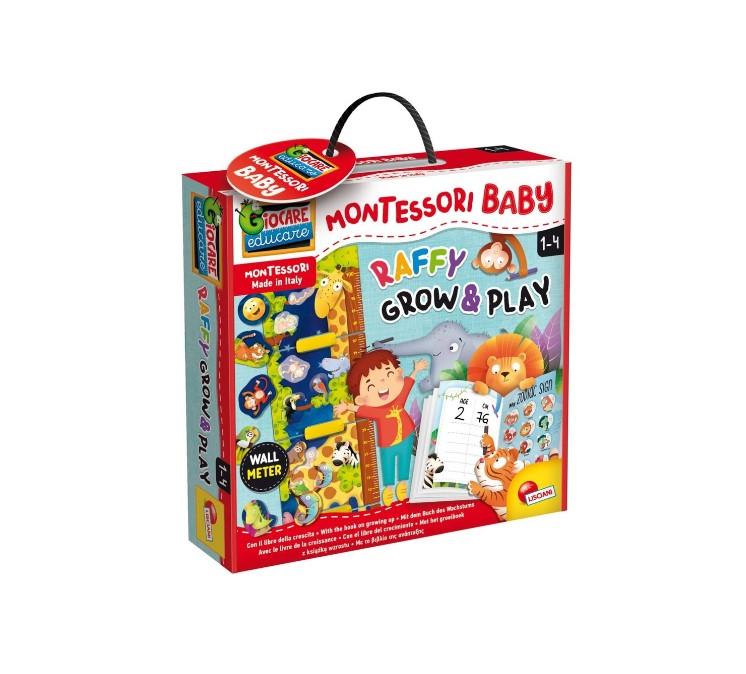 LISCIANI BABY MONTESSORI ODRASTI Z ŽIRAFO