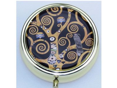 Alternative view of ŠKATLICA ZA TABLETE DREVO ŽIVLJENJA KLIMT