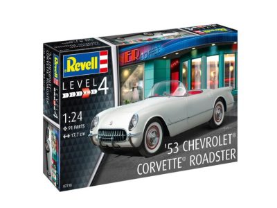 Revell 53 Chevrolet Corvette Roadster 170 1:24