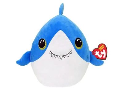 TY SQUISHY BEANIES MODRI MORSKI PES FINSLEY 25CM