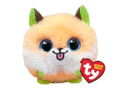 TY PUFFIES BEANIE BALLS ORANŽNA LISICA SHERBET 10CM