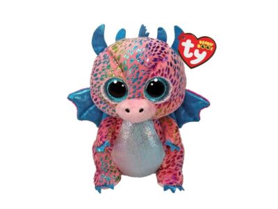 TY BEANIE BOOS VEČBARVNI ZMAJ FLINT 15CM