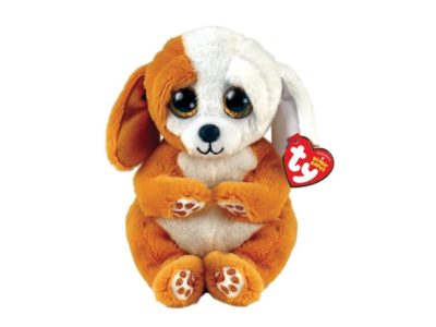 TY BEANIE BABIES RJAV IN BEL PES RUGGLES 15CM