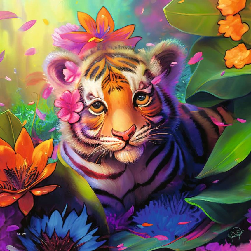 7205735-1_PUZZLE RAVENSBURGER 3X49 MLADIČKI DŽUNGLE