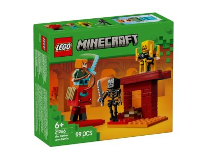 LEGO 21266 MINECRAFT BITKA Z LAVO V NETHERJU